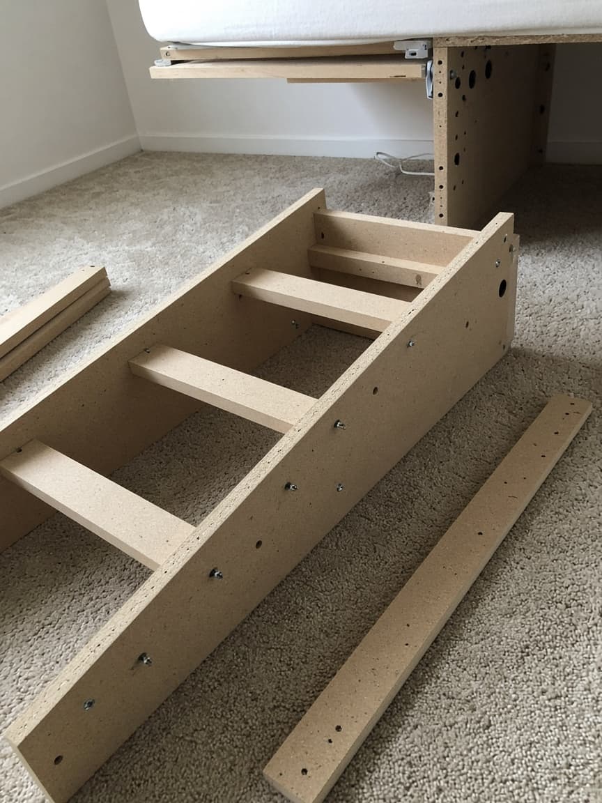 Bunk bed assembly
