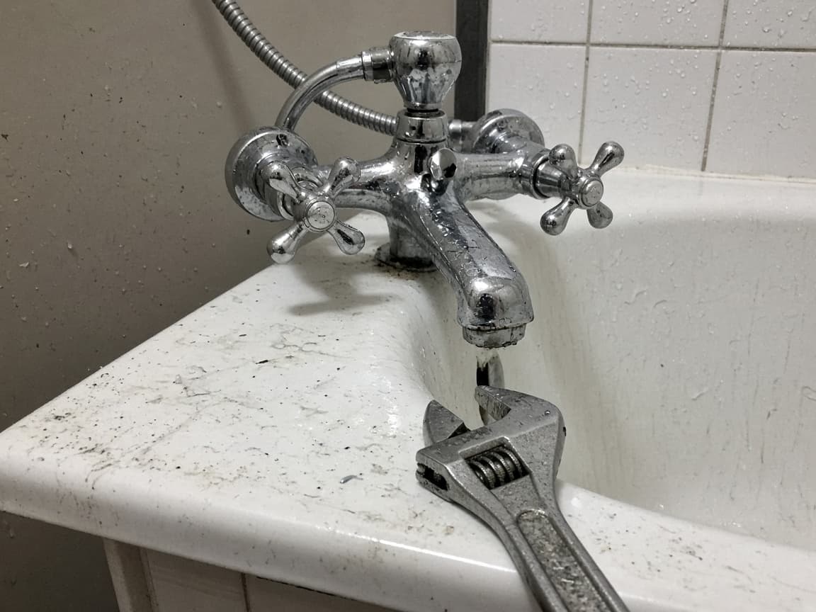 Bath tap repair